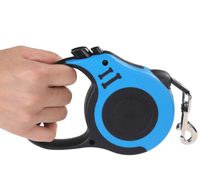 16.5FT Automatic Retractable Dog Leash Pet Collar Automatic Walking Lead Free US - myshop