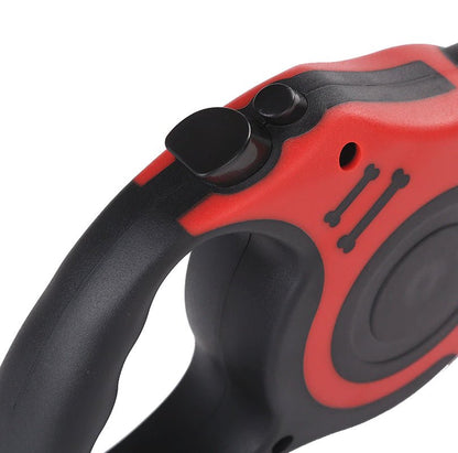 16.5FT Automatic Retractable Dog Leash Pet Collar Automatic Walking Lead Free US - myshop