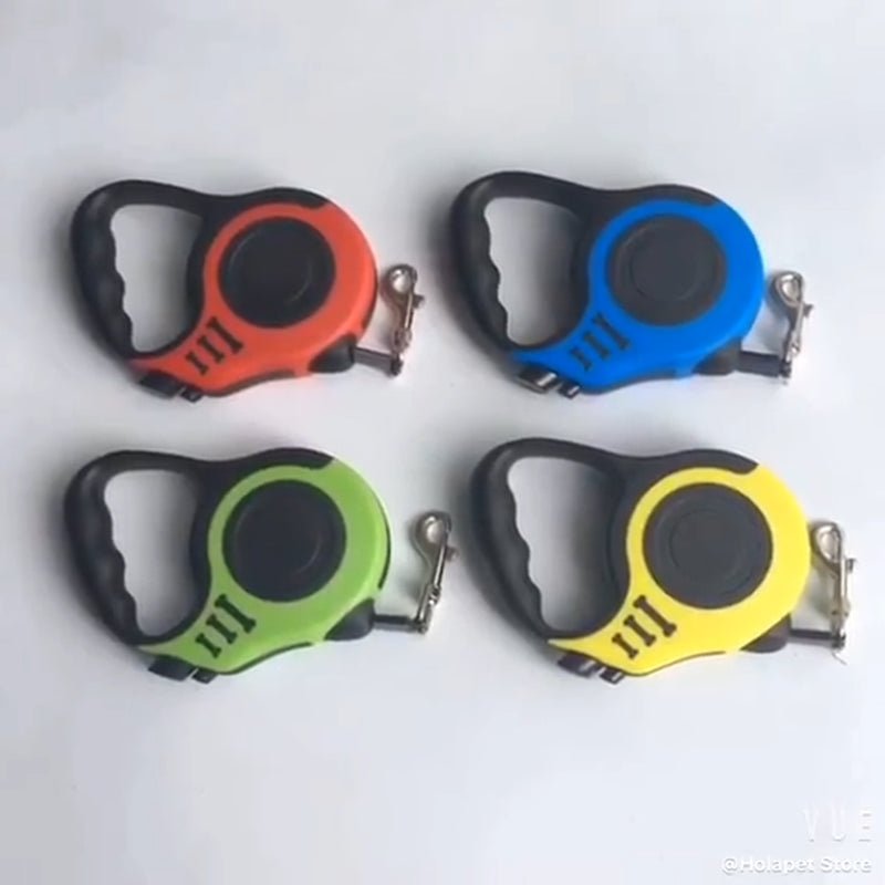 16.5FT Automatic Retractable Dog Leash Pet Collar Automatic Walking Lead Free US - myshop