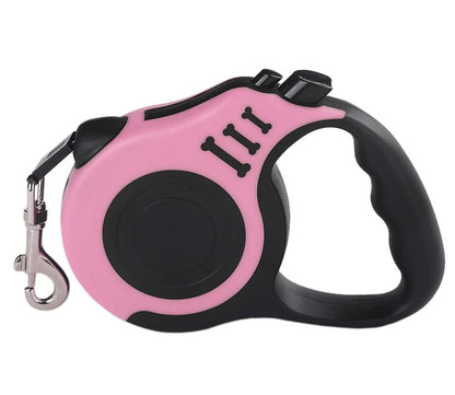 16.5FT Automatic Retractable Dog Leash Pet Collar Automatic Walking Lead Free US - myshop