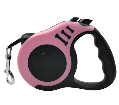 16.5FT Automatic Retractable Dog Leash Pet Collar Automatic Walking Lead Free US - myshop