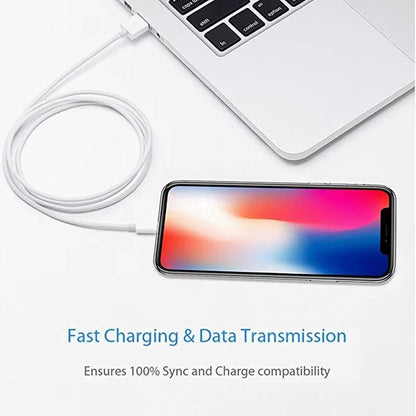 1M/3FT USB to L Charging Cable for Iphone Ipad - 3 Pack - myshop