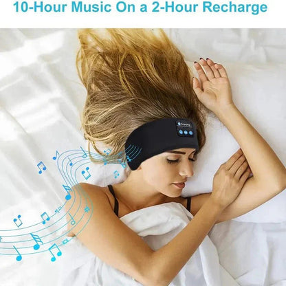Bluetooth Sleep Headband – Wireless Headphones, Built - In Speakers, Comfortable Fabric, 10 - Hour Battery Life - myshop