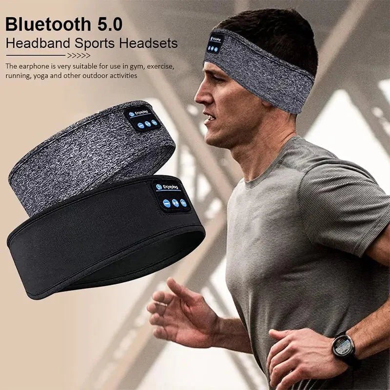 Bluetooth Sleep Headband – Wireless Headphones, Built - In Speakers, Comfortable Fabric, 10 - Hour Battery Life - myshop