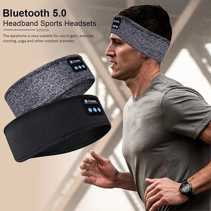 Bluetooth Sleep Headband – Wireless Headphones, Built - In Speakers, Comfortable Fabric, 10 - Hour Battery Life - myshop