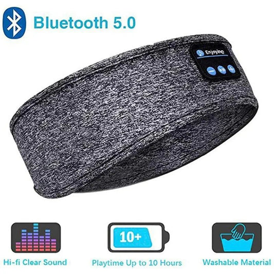 Bluetooth Sleep Headband – Wireless Headphones, Built - In Speakers, Comfortable Fabric, 10 - Hour Battery Life - myshop