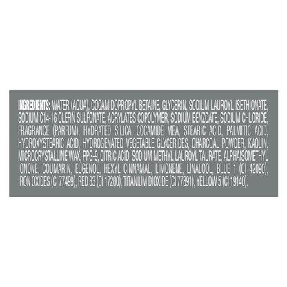 (4 Pack)  Purifying Hydrating Face & Body Wash for Men Charcoal & Clay, 30 Oz