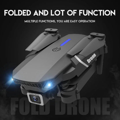 E88 Pro Foldable Quadcopter Drone - WIFI FPV, HD 4K Camera, Altitude Hold - myshop