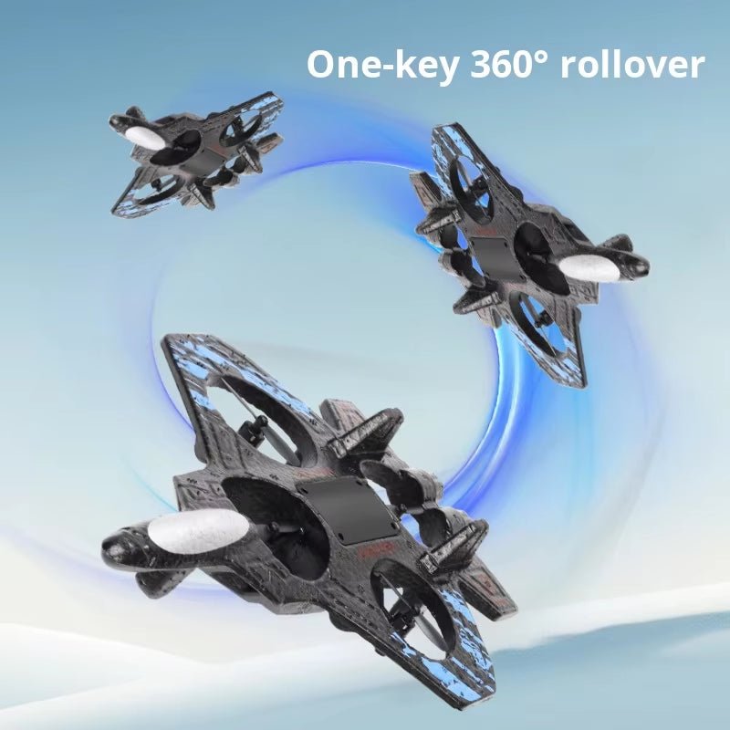 Hot Selling L1 Remote Control Foam Fighter Drone One - Key Flip Stunt Surround Model Prime for RC Airplanes Dropshipping - myshop
