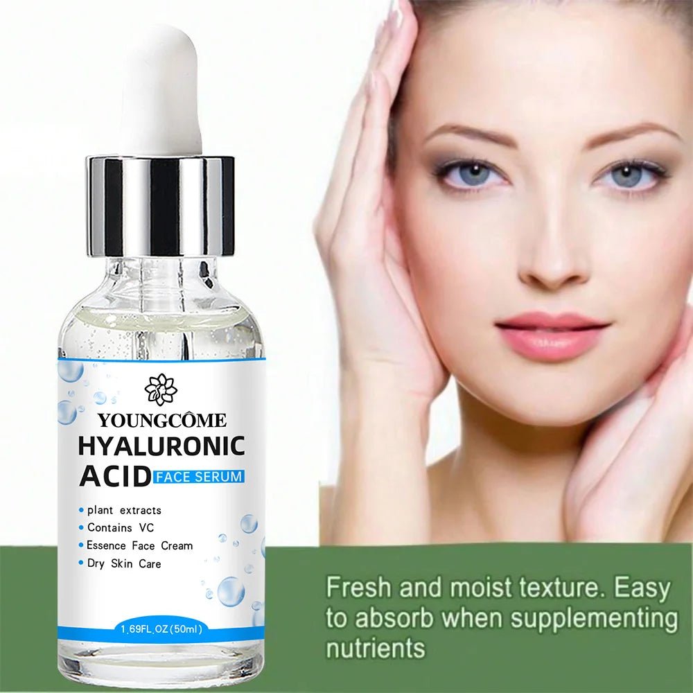 Hyaluronic Acid Facial Essence Deep Moisturizing Facial Skin Essence Korean Skin Care Products - myshop
