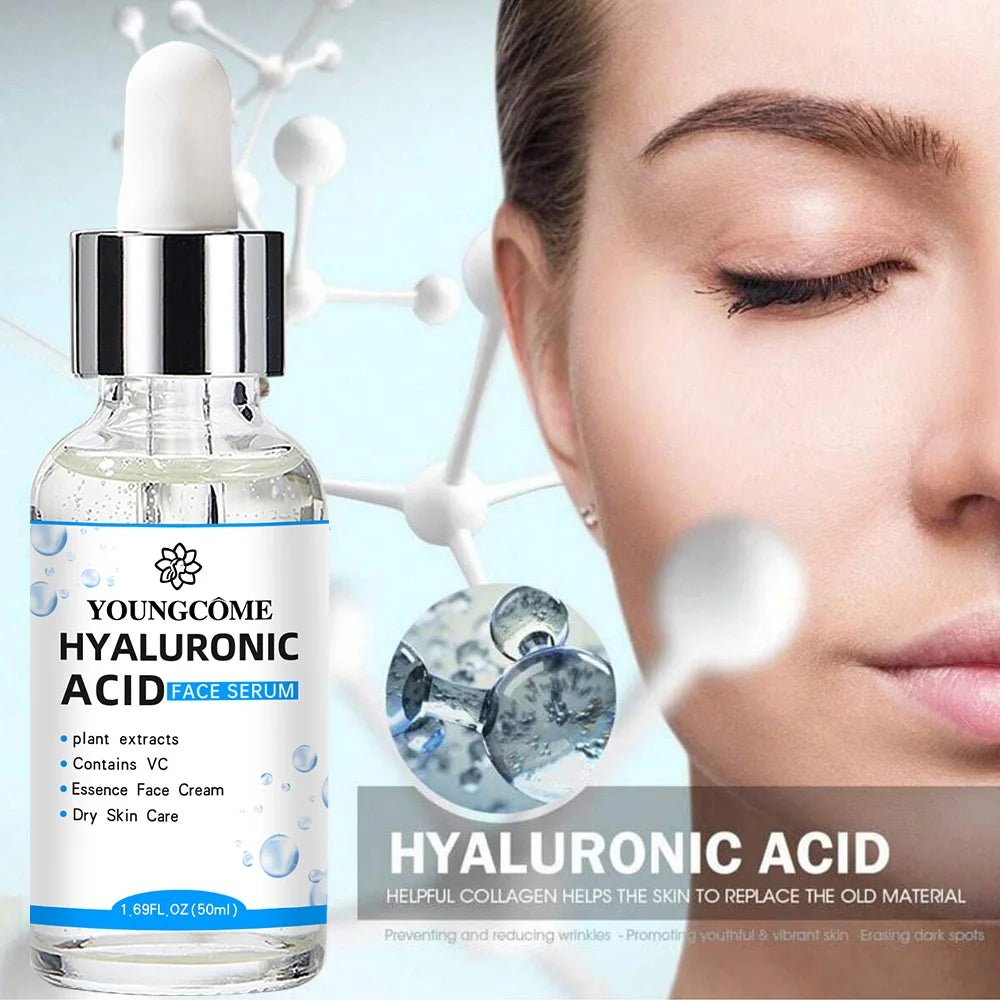 Hyaluronic Acid Facial Essence Deep Moisturizing Facial Skin Essence Korean Skin Care Products - myshop