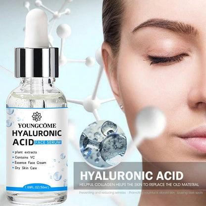 Hyaluronic Acid Facial Essence Deep Moisturizing Facial Skin Essence Korean Skin Care Products - myshop