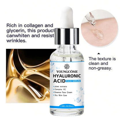 Hyaluronic Acid Facial Essence Deep Moisturizing Facial Skin Essence Korean Skin Care Products - myshop