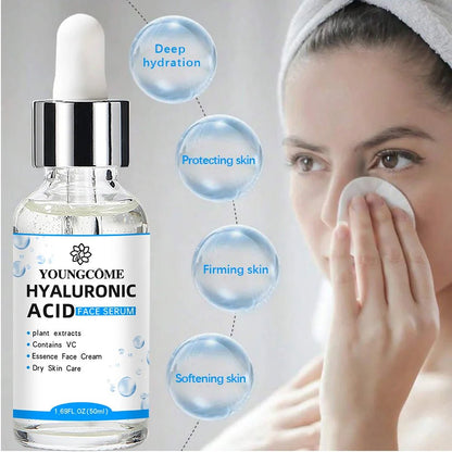 Hyaluronic Acid Facial Essence Deep Moisturizing Facial Skin Essence Korean Skin Care Products - myshop
