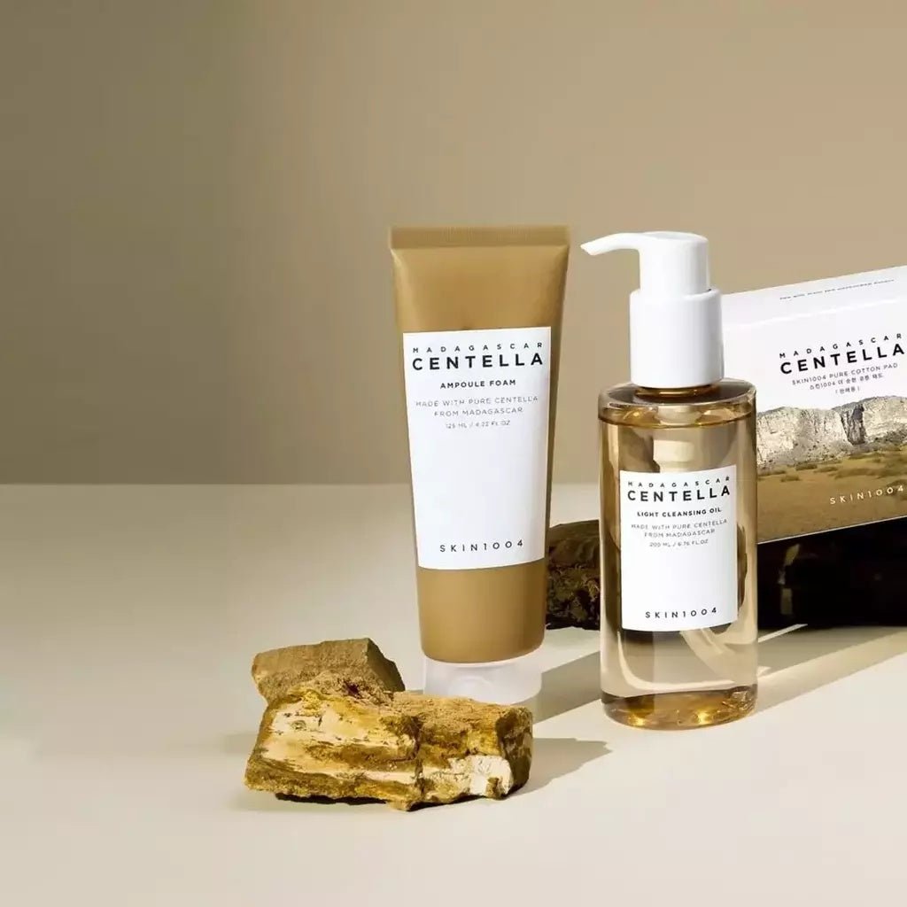 SKIN1004 Centella – Pack de Doble Limpieza Suave con Aceite + Espuma | Piel Sensible y Equilibrada - myshopDoble Limpieza