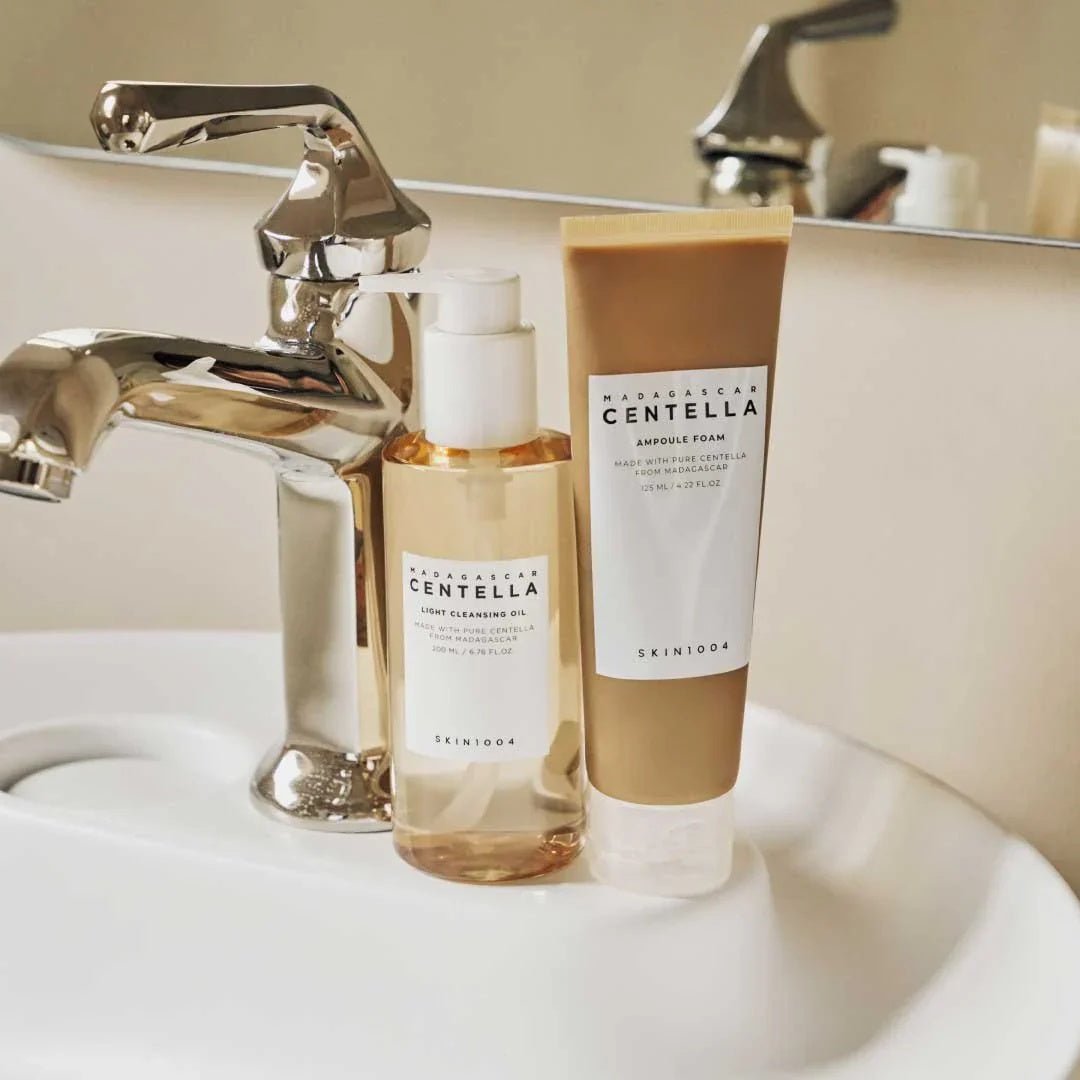 SKIN1004 Centella – Pack de Doble Limpieza Suave con Aceite + Espuma | Piel Sensible y Equilibrada - myshopDoble Limpieza