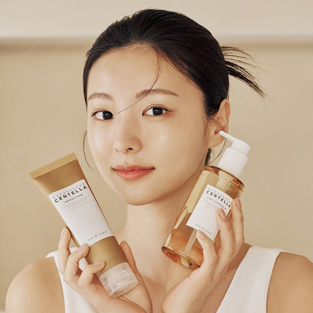 SKIN1004 Centella – Pack de Doble Limpieza Suave con Aceite + Espuma | Piel Sensible y Equilibrada - myshopDoble Limpieza