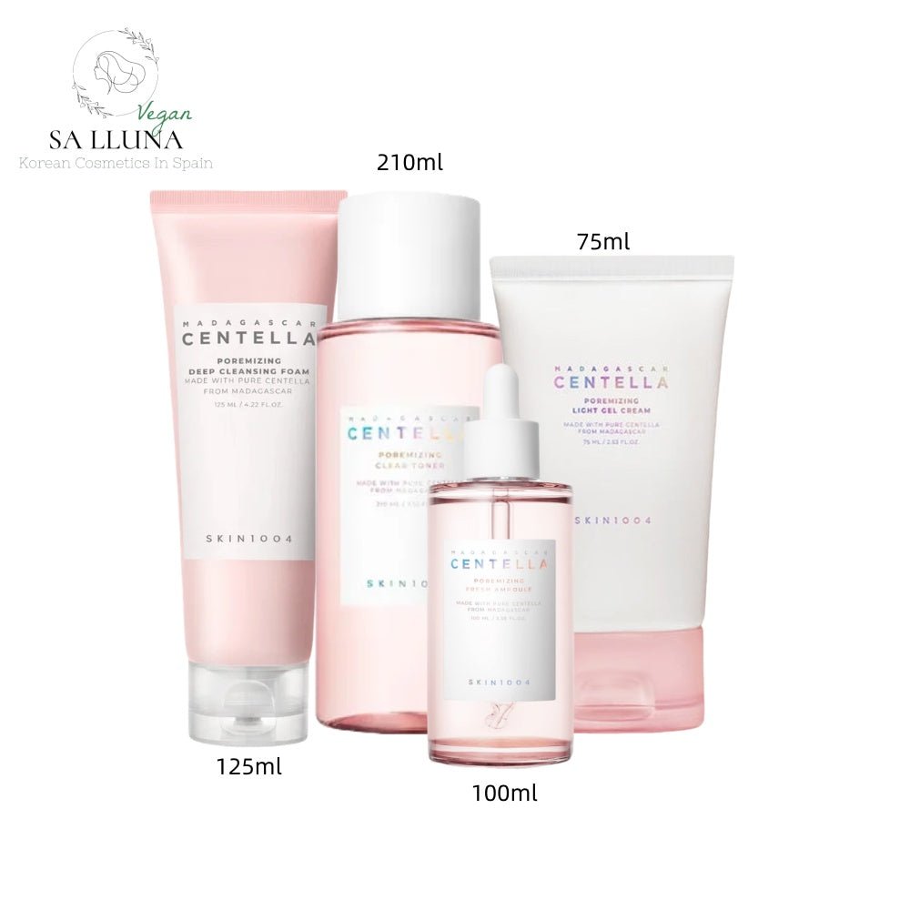 SKIN1004 Centella Poremizing | Rutina Completa para Minimizar Poros y Purificar la Piel – Cosmética Coreana K - Beauty (4 productos) - myshopKit Completa