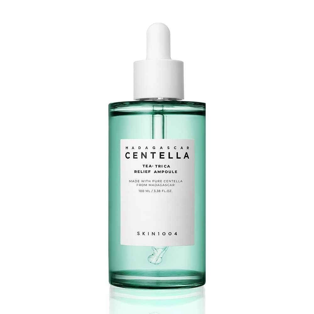 SKIN1004 Centella Tea - Trica Relief Ampoule | Suero Calmante Antiacne K - Beauty (100ml) - myshopSerum