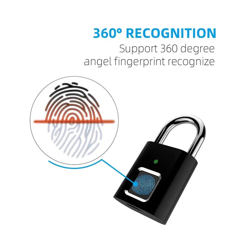 Smart Fingerprint Padlock - myshop