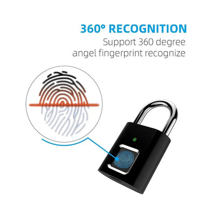 Smart Fingerprint Padlock - myshop