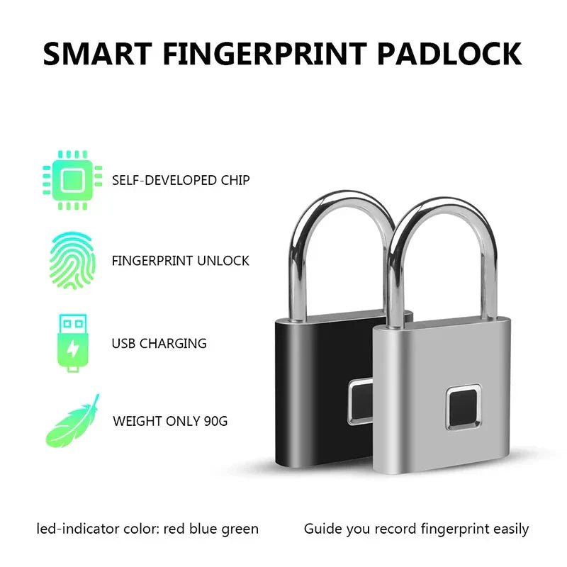 Smart Fingerprint Padlock - myshop