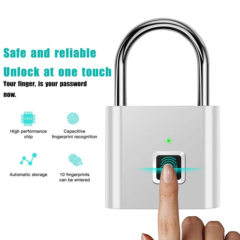 Smart Fingerprint Padlock - myshop
