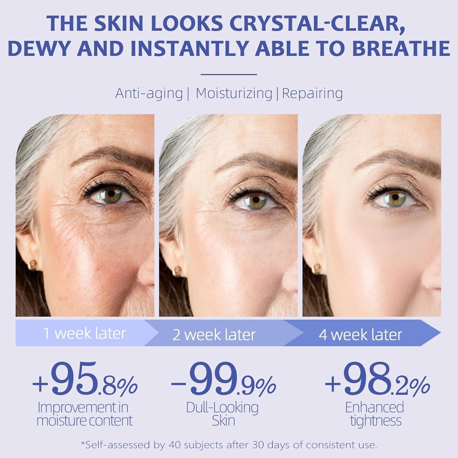 The Dewy Skin Cream Face Moisturizer Skin Care Face Cream Boost Water Gel Lightweight Oil - Free - Improve Skins Hydration 1.7 Fl Oz - myshop