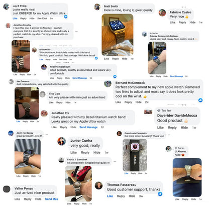 Titanium Band for Apple Watch - myshop