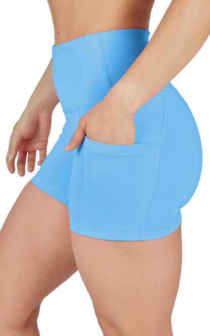 Women's High - Waisted Biker Shorts for Workouts and Running - Available in 3.5", 5", 7", and 9" Lengths - myshop